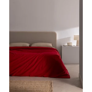 Madame Coco Manon Tek Kişilik  Pamuk Ranforce Düz Nevresim - Kırmızı