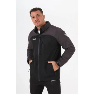 Elite - Unisex Siyah-Gri Spor Yağmurluk - Elitedd