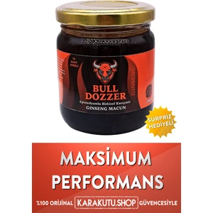 Epimedyumlu Macun Atom Ginseng Karışımlı 240 gr BullDozzer