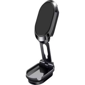 T-92 360° Dönebilen Zink Metal Çinko Alaşımlı Manyetik Araç Içi Cep Telefonu Tutucu