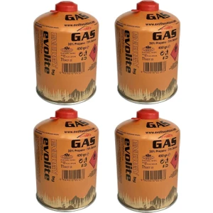Butane Propane Vidalı 450 Gr. Ocak Kartuşu - 4 Adet