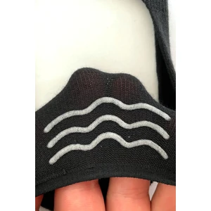 45-50 Numara Babet Çorap Dikişsiz Slikonlu Topuk 6 Adet