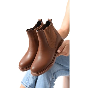 Nevanın Butiği Alçak Topuk Termolight Taban Içi Kürklü Kadın Bot