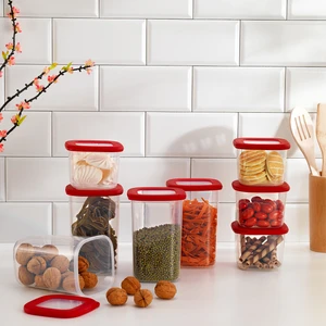 Hold 8 Li Saklama Kabı-Kırmızı