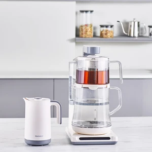 Smart Royaltea Plus 2 In 1 Otomatik Çay ve Türk Kahve Makinesi Beyaz