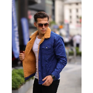 Erkek Içi Kürklü Kot Ceket