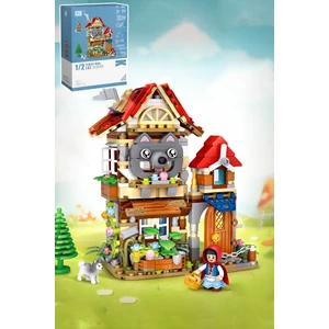 Loz Street Mini Serisi Masal Evi -LZ1225 (704 Parça) Oyuncak Yapım Seti