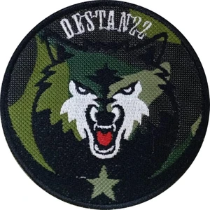 Sim Nakış Kurt Cakal Destan Nakış Işleme Arma Patch Peç
