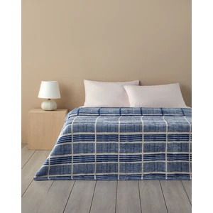 Menor Raya Akrilik Çift Kişilik Battaniye 200X220 cm Indigo-Mavi