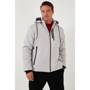 Regular Fit Çıkarılabilir Kapüşonlu Cepli Mont Erkek Mont 497ALBERT