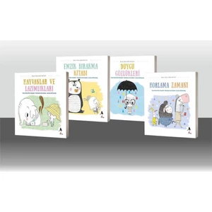 4'lü Harika Adımlar Seti: Emzik Bırakma, Hayvanlar ve Lazımlıkları, Duygu Gözlükleri, Horlamazamanı