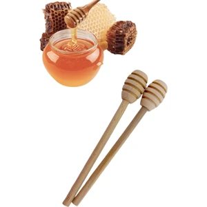 Baharat Kaşığı Bal Reçel Ölçek Kaşığı Dekoratif Bambu Ahşap El Yapımı