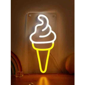 Neon Led Işıklı  Dondurma