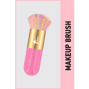 Professional Make-Up Luxury Kabuki Fondöten ve Allık Makyaj Fırçası Rs
