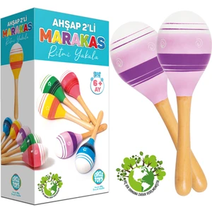 Circle Toys Ahşap Marakas 2'li
