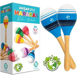 Circle Toys Ahşap Marakas 2'li