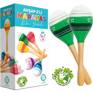 Circle Toys Ahşap Marakas 2'li