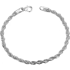 Burgu Zincir Çelik Erkek Bileklik