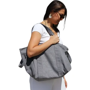Reseen Recycle Geri Dönüştürülmüş (Recycle) Kanvas Çok Amaçlı Omuz Çantası