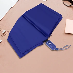 Şemsiye Mavi Tam Otomatik Rüzgara Dayanıklı