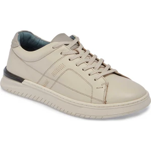 Bej Hakiki Deri Erkek Sneaker - E24I1AY56835-A25