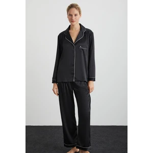 Sidney Saten Pijama Takımı