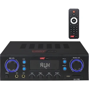 Lv-190 Stereo Mikser Anfi 2x200 Watt Usb Mp3 240V
