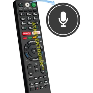 Ata Elektronik ORJİNAL Sony SES KOMUTLU SMART LED TV TELEVİZYON KUMANDASI >>> SES KOMUTLU