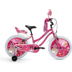 Queen Kız Çocuk Bisikleti 30CM V 20 Jant Metalik Pembe Pembe