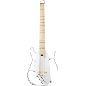 Hush-i Pro Elektro Akustik Gitar (Beyaz)