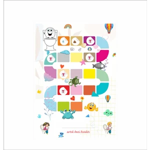 Eğlenceli ve Eğitici Tuvalet Eğitimi Sticker Panosu 29X42CM Pcv Kaplı + 48 Adet Sticker