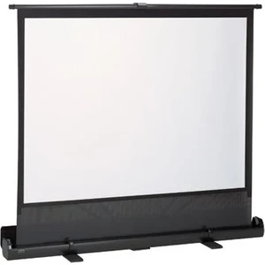 163X122 cm Taşınabilir Portatif Pull Up Floor Projeksiyon Perdesi F80