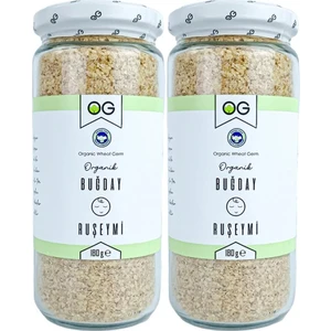 OG Natural Organik Buğday Ruşeymi 2×180 g – 1 Yaş Üstü Bebek ve Çocuklar İçin Doğal Protein, Lif ve Potasyum Kaynağı