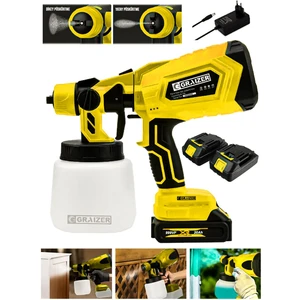 Alman S 999 Vf 20 Ah Çift Akülü Boya Tabancası Püskürtme Ilaçlama Makinesi