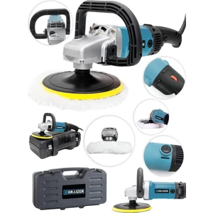Alman 4200 Watt Bakir Sargili 6 Kademe Devir Ayarlı Polisaj Makinasi Zımpara Pasta Cila Makinesi