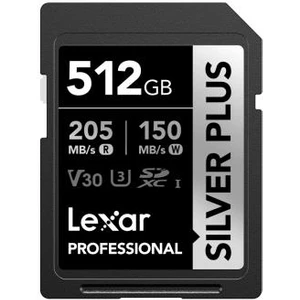 512GB Silver Plus Sd Uhsı V30 U3 205MB/S Hafıza Kartı