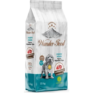 Wunder Food Kuzu Etli Pirinçli Yavru Köpek Maması 15 kg