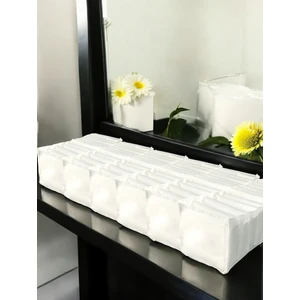 Balkan Room 6 Adet Beyaz Akordiyon Tipi Medium 11 Gözlü Çekmece Içi Düzenleyici Dolap Organizer Seti 40X16X12 cm