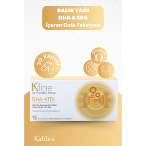 DHA Vita - Omega 3, Balık Yağı, EPA&DHA İçeren Takviye Edici Gıda
