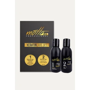 Motto Plus Professional Brezilya Fönü Keratini 2'li Mucizevi Bakım Seti - Keratin 100 ml + Şampuan 100 ml