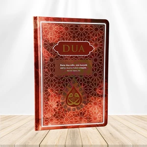 Dua (Evrâd-I Şerîfe) Orta Boy Arapça+Türkçe - Bordo (Genişletilmiş Yeni Baskı ) ve Esmaül Hüsna
