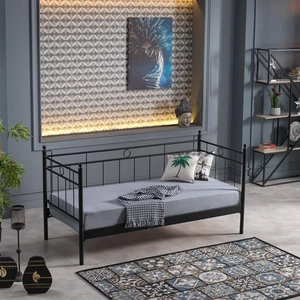 Hypnose Daybed Tek Kişilik Sedir Divan Metal Karyola 90X200