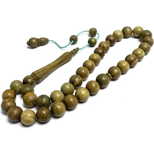 Pelesenk Ağaç Tesbih Sistemli Misket Kesim Model