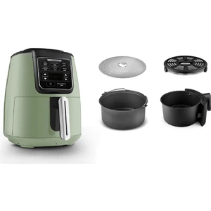 Air Pro Cook 3 In 1 Xl Ev Yemeği, Közleme, Airfryer Grasmere Green 4 Kişilik