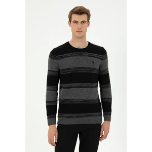 U.S. Polo Assn. Erkek Antrasit Melanj Kazak /Triko 50293115-VR081