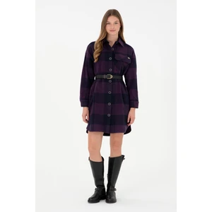 U.S. Polo Assn. Kadın Lacivert Elbise (Dokuma) 50292245-VR033