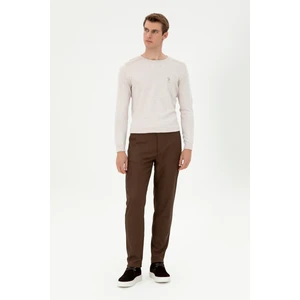U.S. Polo Assn. Erkek Coconut Pantolon (Kanvas-Chino) 50297861-VR153