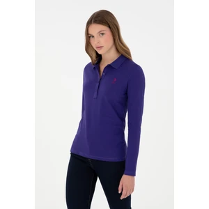 U.S. Polo Assn. Kadın Mor Basic Sweatshirt 50289541-VR038