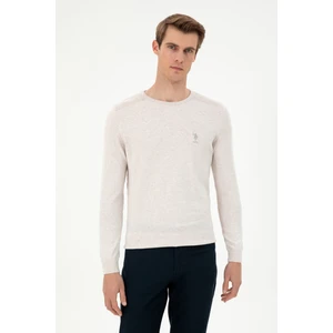U.S. Polo Assn. Erkek Taş Melanj Kazak /Triko 50288888-VR225
