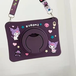 Alfa MEC Lenovo Tab M10HD X306F 10.1 Inç Uyumlu Kuromi Standlı Çocuklara Özel Sevimli Karakterli Kılıf